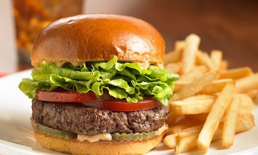 Original Char-Broiled Angus Burger